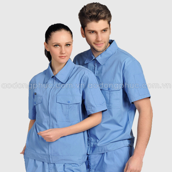 May ao dong phuc cong nhan | May áo đồng phục công nhân